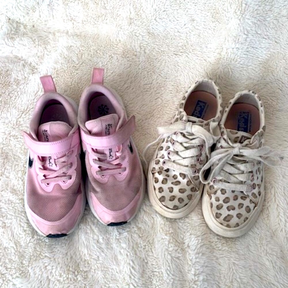 Nike and Keds Sneaker shoes Bundle - Girls Size 12.5